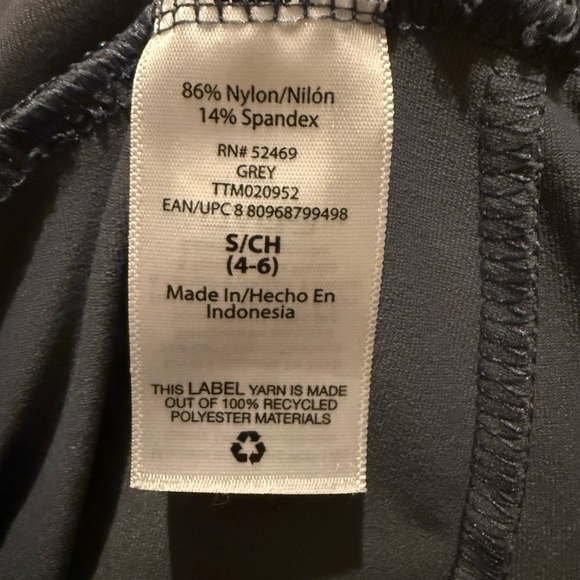 Time and Tru Maternity‎ Full Panel Leggings Gray Size Small (4–6) - Picture 5 of 5